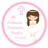 OBLEA COMUNIÓN NIÑA. REF. 00139