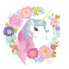 OBLEA UNICORNIO. REF. 00166
