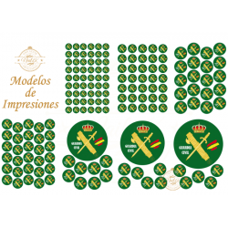 OBLEA GUARDIA CIVIL. REF. 00205