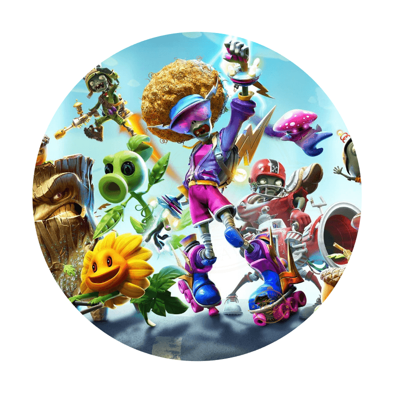 OBLEA PLANTS VS ZOMBIES. REF. 00206