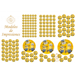 OBLEA MINIONS. REF. 00202