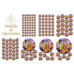 OBLEA SCOOBY DOO. REF. 00215