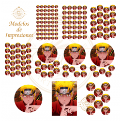 OBLEA NARUTO. REF. 00255