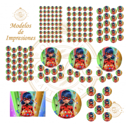 OBLEA LADYBUG MIRACULOUS. REF. 00260