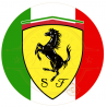 OBLEA FERRARI. REF. 00262