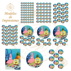 OBLEA BOB ESPONJA. REF. 00270