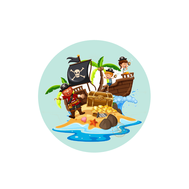 OBLEA PIRATAS. REF. 00115