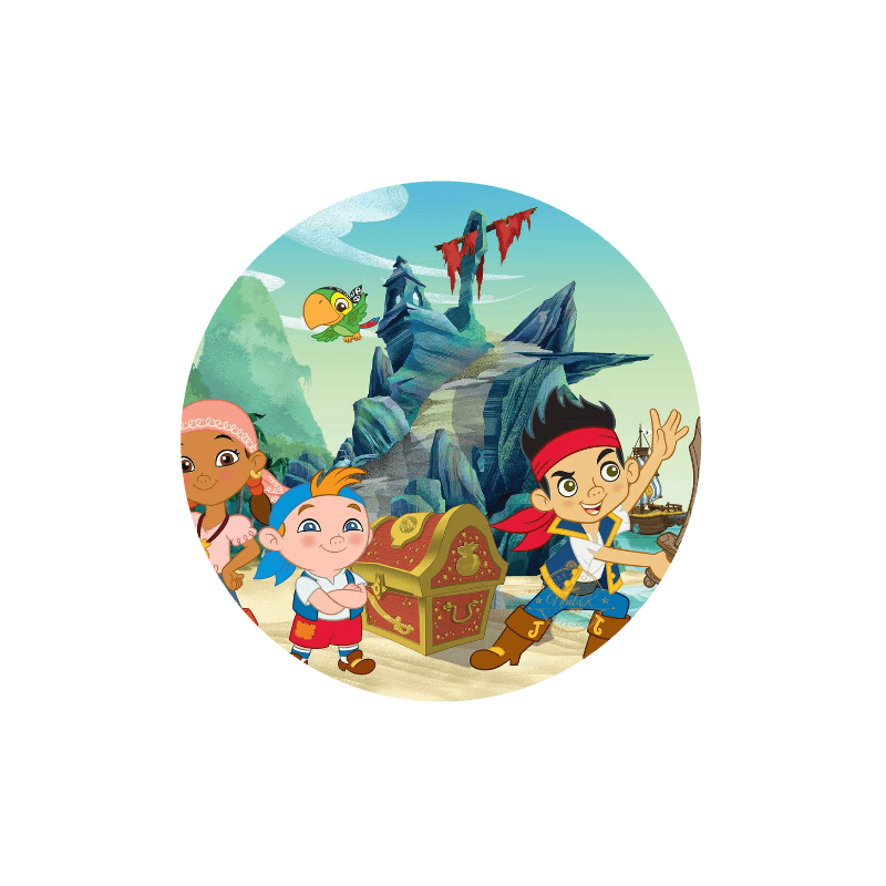 OBLEA PIRATA JAKE. DISNEY. REF. 00110