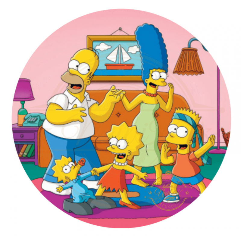 OBLEA LOS SIMPSON. REF. 00284
