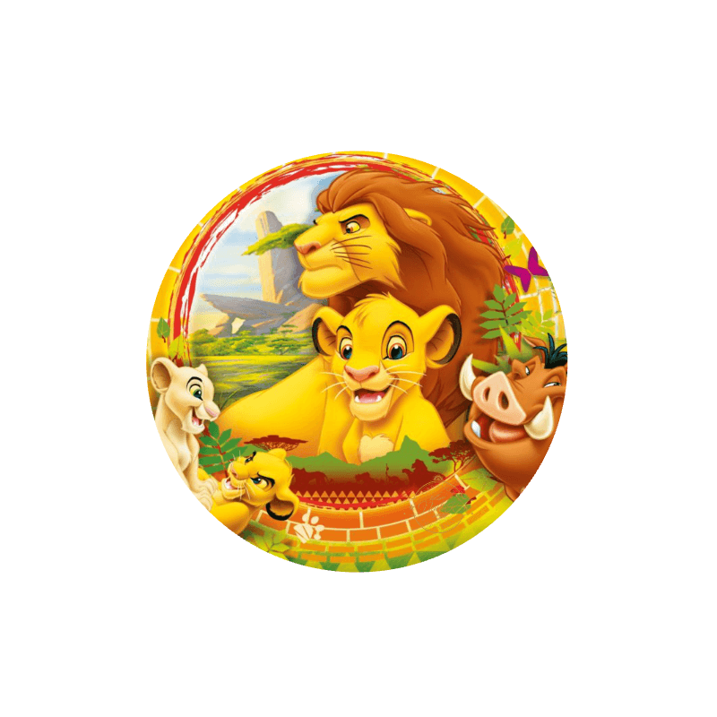 OBLEA REY LEÓN. DISNEY. REF. 00104