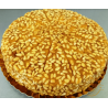 TARTA DE PIÑONES CON ALBARICOQUE. REF. TAR00003.