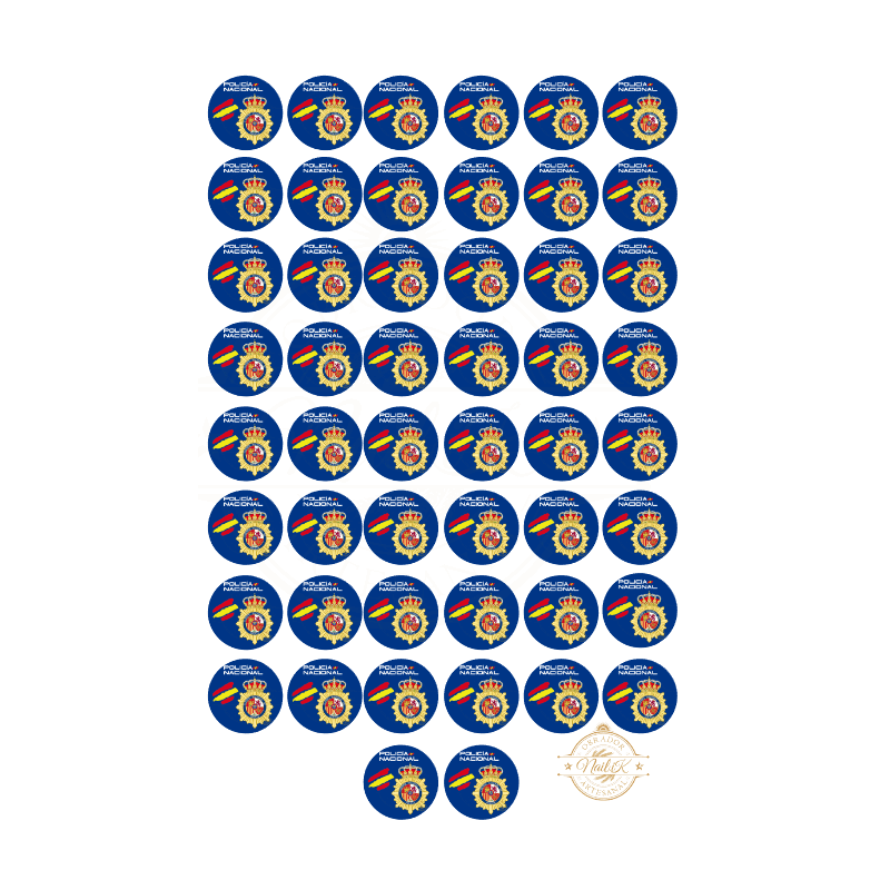 OBLEA POLICIA NACIONAL. REF 00062